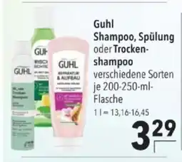 Citti Guhl Shampoo, Spülung oder Trocken- shampoo tilbud