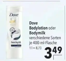 Citti Dove Bodylotion oder Bodymilk tilbud