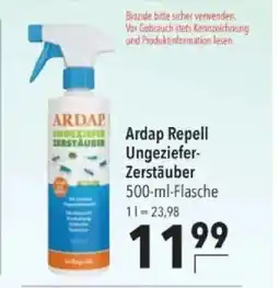 Citti Ardap Repell Ungeziefer- Zerstäuber tilbud