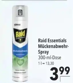 Citti Raid Essentials Mückenabwehr- Spray tilbud