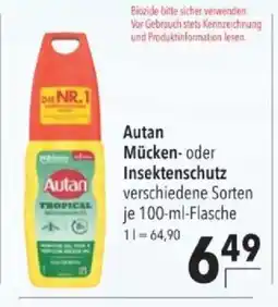 Citti Autan Mücken- oder Insektenschutz tilbud