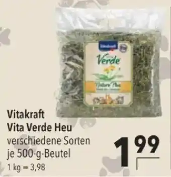 Citti Vitakraft Vita Verde Heu tilbud