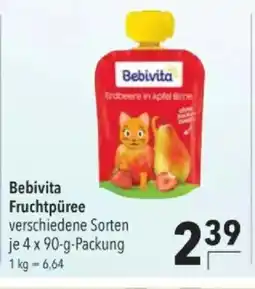 Citti Bebivita Fruchtpüree tilbud