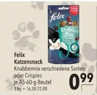 Citti Felix Katzensnack tilbud