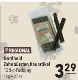 Citti Nordheld Zahnbürsten Kauartikel tilbud