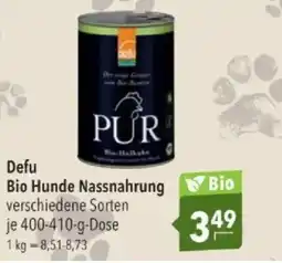 Citti Defu Bio Hunde Nassnahrung tilbud