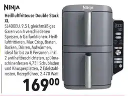 Citti NINJA Heißluftfritteuse Double Stack XL tilbud