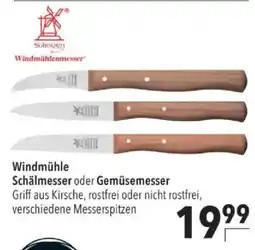Citti Windmühle Schälmesser oder Gemüsemesser tilbud