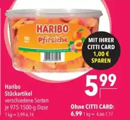 Citti Haribo Stückartikel tilbud