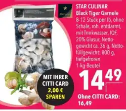 Citti STAR CULINAR Black Tiger Garnele tilbud