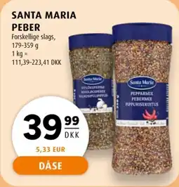 Scandinavian Park Santa maria peber tilbud