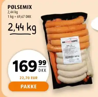Scandinavian Park Pølsemix tilbud