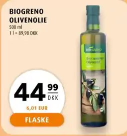 Scandinavian Park Biogreno olivenolie tilbud