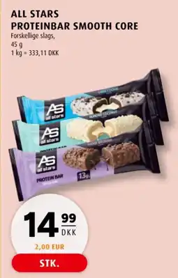 Scandinavian Park All stars proteinbar smooth core tilbud