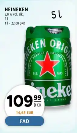 Scandinavian Park Heineken tilbud