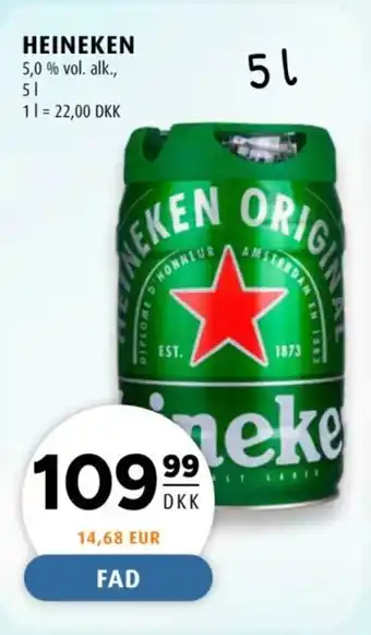 Scandinavian Park Heineken tilbud