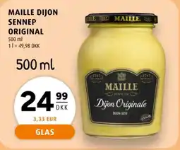 Scandinavian Park Maille dijon sennep original tilbud