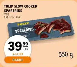 Scandinavian Park Tulip slow cooked spareribs tilbud