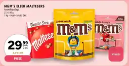 Scandinavian Park M&m's eller maltesers tilbud