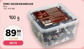 Scandinavian Park Toms guldkarameller tilbud