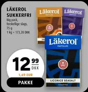 Scandinavian Park Läkerol sukkerfri tilbud