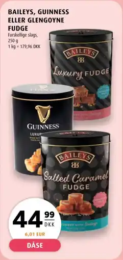 Scandinavian Park Baileys, guinness eller glengoyne fudge tilbud