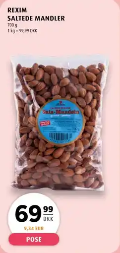 Scandinavian Park Rexim saltede mandler tilbud