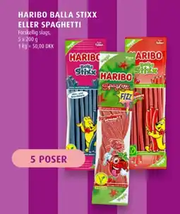 Scandinavian Park Haribo balla stixx eller spaghetti tilbud