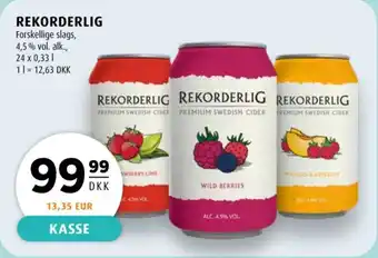 Scandinavian Park Rekorderlig tilbud