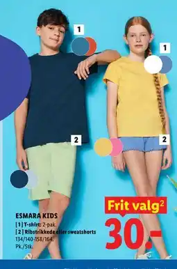 Lidl ESMARA KIDS T-shirt tilbud