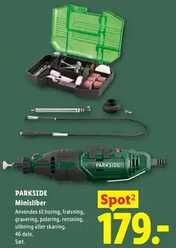Lidl PARKSIDE Minisliber tilbud