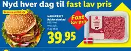 Lidl MADVÆRKET Hakket oksekød tilbud
