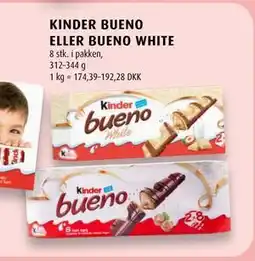 Scandinavian Park KINDER BUENO ELLER BUENO WHITE tilbud