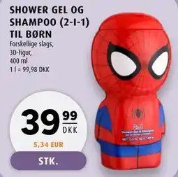 Scandinavian Park SHOWER GEL OG SHAMPOO (2-I-1) TIL BØRN tilbud