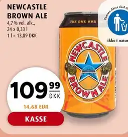 Scandinavian Park NEWCASTLE BROWN ALE tilbud