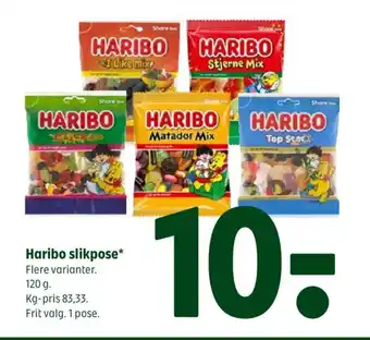 Haribo slikpose