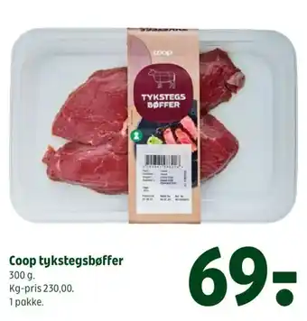 Coop 365 Coop tykstegsbøffer tilbud