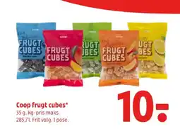 Coop 365 Coop frugt cubes tilbud