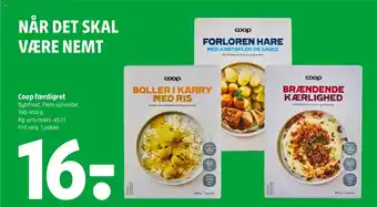 Coop 365 Coop færdigret tilbud