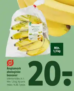 Coop 365 Änglamark økologiske bananer tilbud