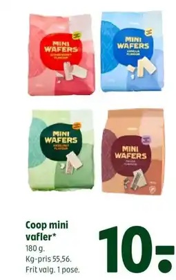 Coop 365 Coop mini vafler tilbud