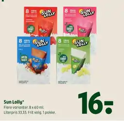 Coop 365 Sun Lolly tilbud