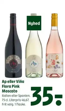 Coop 365 Ap eller Viña Flora Pink Moscato tilbud