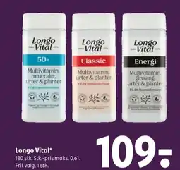 Coop 365 Longo Vital tilbud