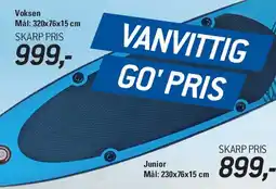 Thansen Outtrek Stand Up Paddle (SUP) tilbud