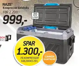 Thansen RAZE kompressor køleboks 20 L tilbud