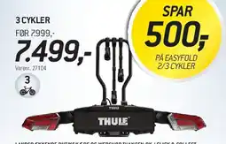 Thansen Cykelstativ EasyFold 3 tilbud