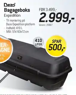 Thansen Dezo Bagageboks Expedition tilbud
