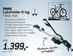Thansen Cykelholder til tag ProRide 598S tilbud