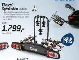 Thansen Dezo Cykelholder Touring II (3 cykler) tilbud
